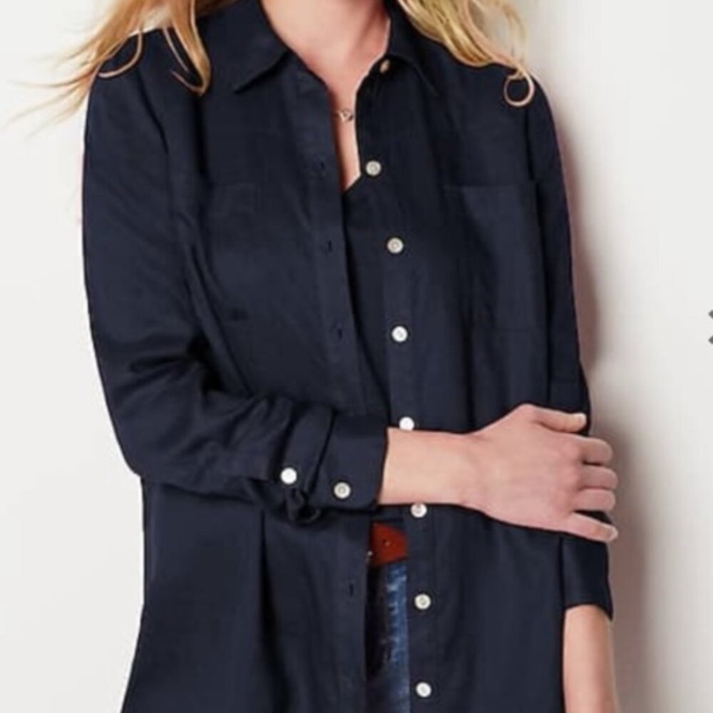 J. Jill Linen tunic top LT